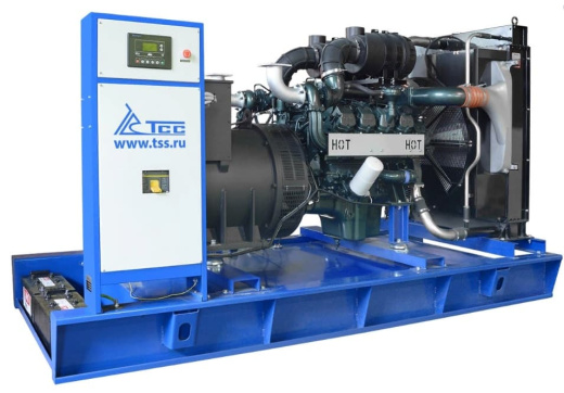 Генератор дизельный BAUDOUIN, ЭДБ-50-2, 50кВт, 380В,1520кг